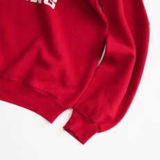 画像4: 80's UNKNOWN BRAND PRINT FOOTBALL style CREW NECK SWEAT "BGSU FALCONS" (4)