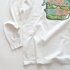 画像4: 〜90's ONEITA COTTON PRINT L/S TEE "Oregon" (4)