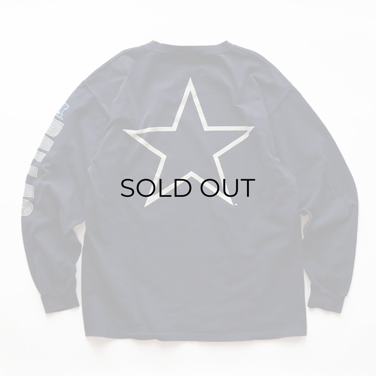 画像3: 90's GALT SAND COTTON W-PRINT L/S TEE "COWBOYS" (3)