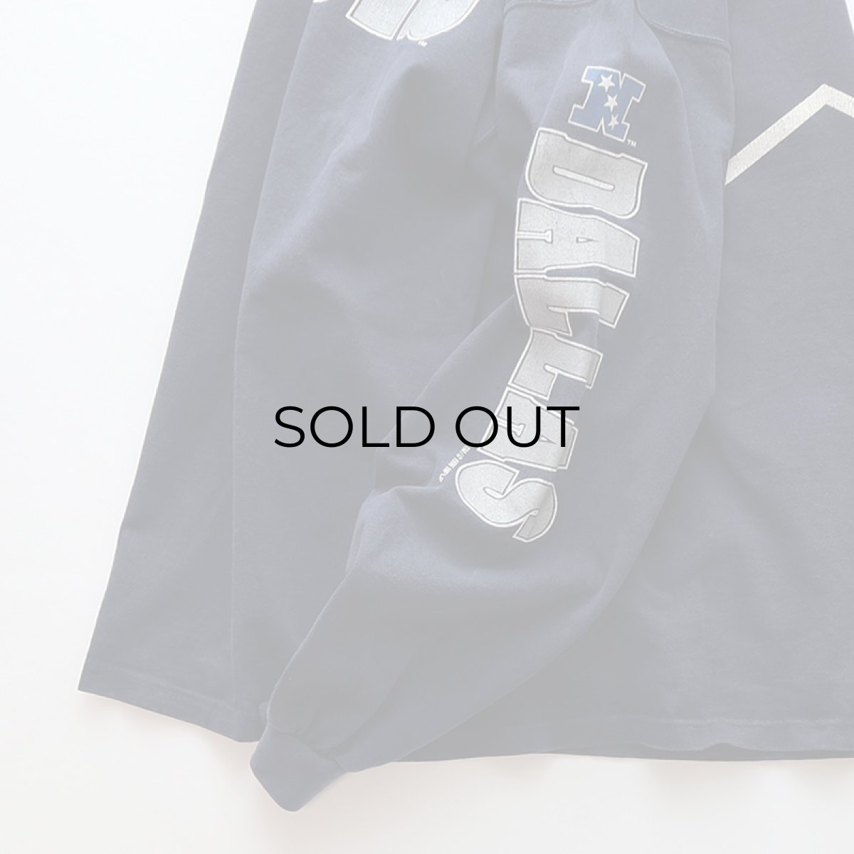 画像5: 90's GALT SAND COTTON W-PRINT L/S TEE "COWBOYS" (5)