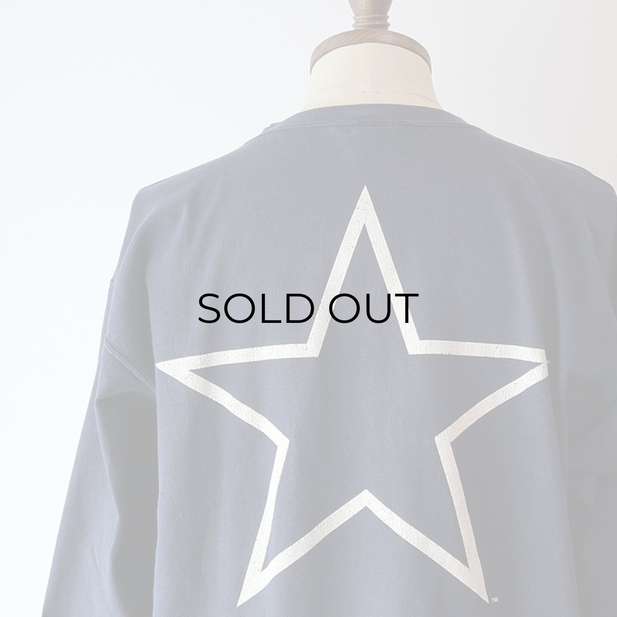 画像10: 90's GALT SAND COTTON W-PRINT L/S TEE "COWBOYS" (10)