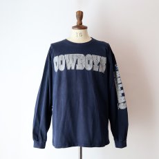 画像12: 90's GALT SAND COTTON W-PRINT L/S TEE "COWBOYS" (12)