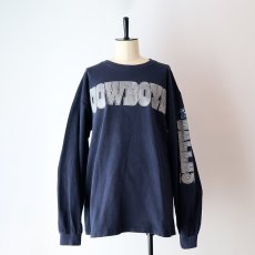 画像15: 90's GALT SAND COTTON W-PRINT L/S TEE "COWBOYS" (15)