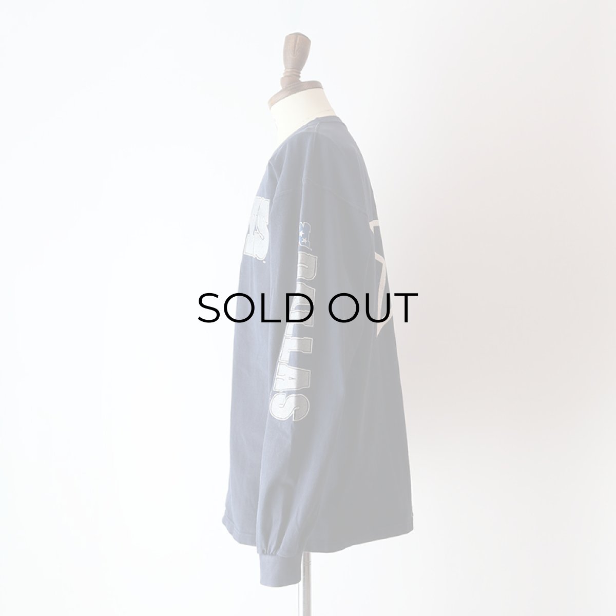 画像13: 90's GALT SAND COTTON W-PRINT L/S TEE "COWBOYS" (13)