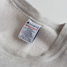 画像7: 90's Champion REVERSE WEAVE PRINT CREW NECK SWEAT  "GLYNCO, GA" "MADE IN MEXICO" (7)