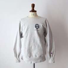 画像10: 90's Champion REVERSE WEAVE PRINT CREW NECK SWEAT  "GLYNCO, GA" "MADE IN MEXICO" (10)