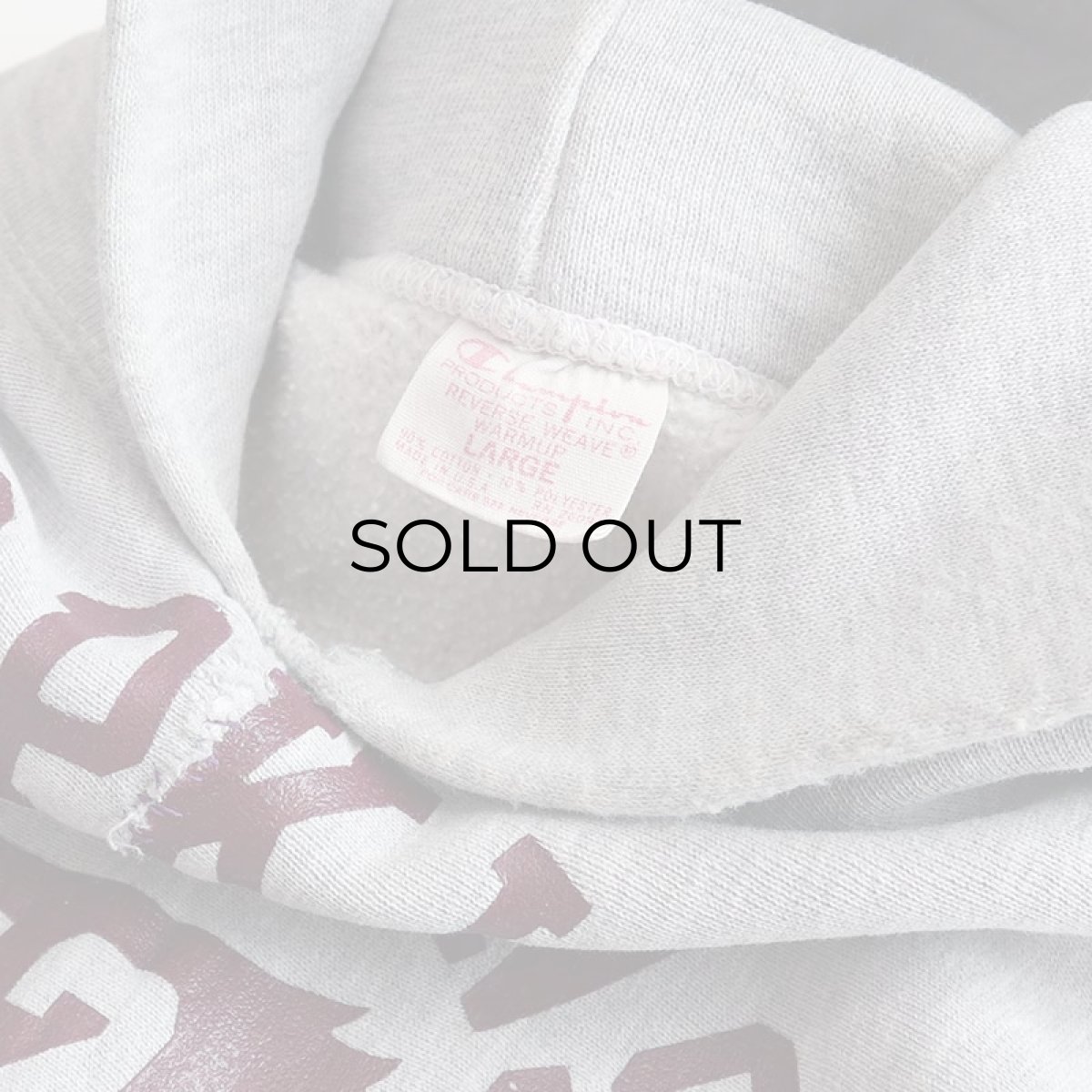 画像6: 70's Champion REVERSE WEAVE PRINT SWEAT PULLOVER PARKA  "HOPKINS" "ONE COLOR TAG" (6)