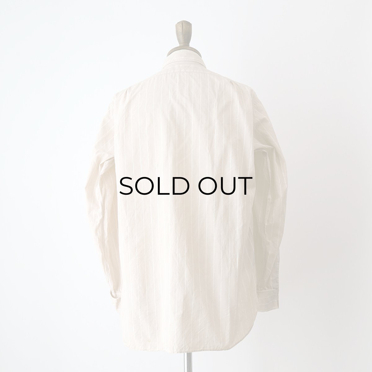 画像15: 50's ARROW COTTON BROAD STRIPE DRESS SHIRT (15)