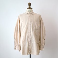 画像13: 50's ARROW COTTON BROAD STRIPE DRESS SHIRT (13)