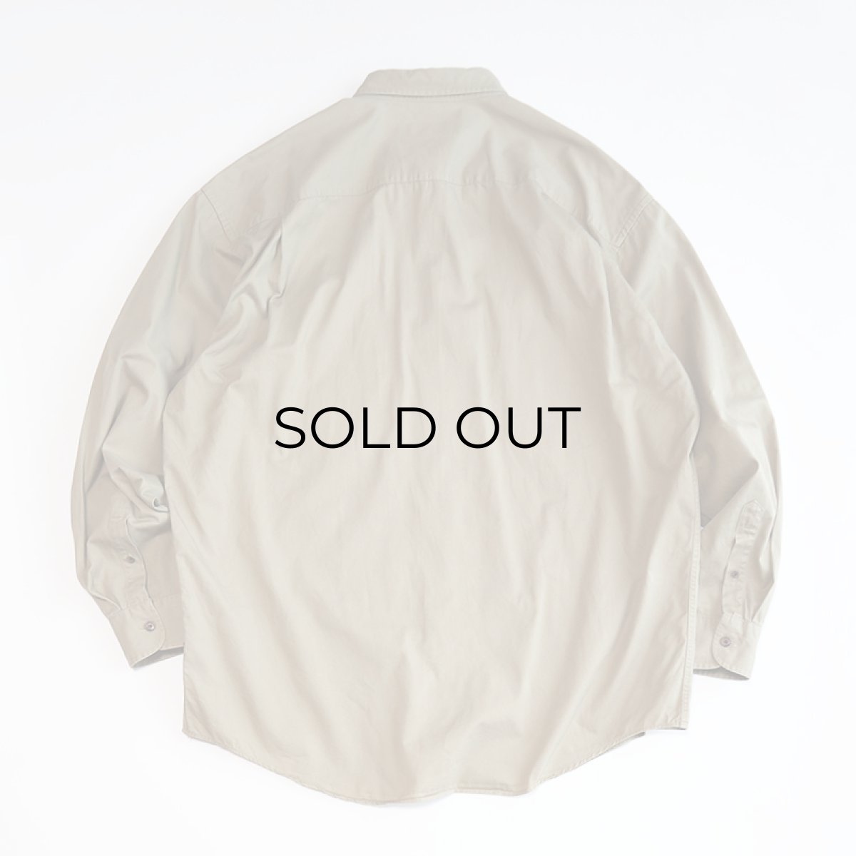 画像2: 80's BANANA REPUBLIC COTTON TWILL EMBROIDERED OUTDOOR SHIRT (2)