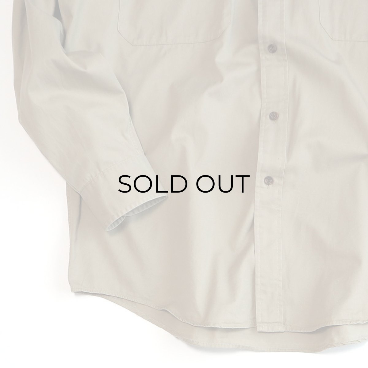 画像5: 80's BANANA REPUBLIC COTTON TWILL EMBROIDERED OUTDOOR SHIRT (5)