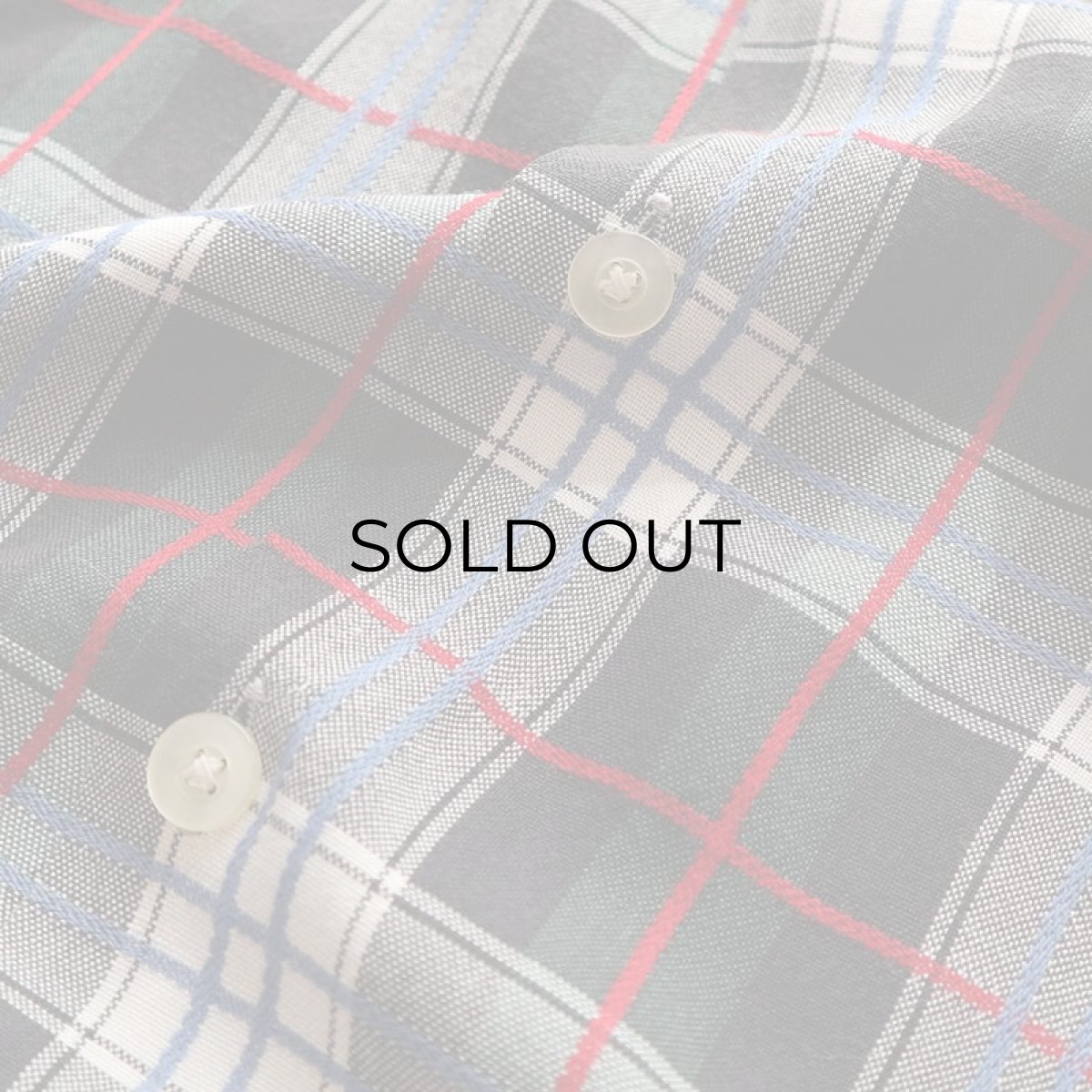 画像6: 〜60's UNKNOWN BRAND RAYON CHECK OPEN COLLAR BOX SHIRT (6)