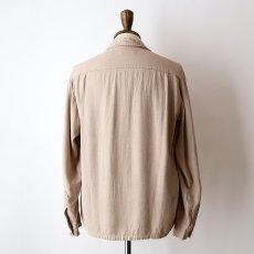 画像12: 50's Maler RAYON "KASURI" OPEN COLLAR BOX SHIRT (12)