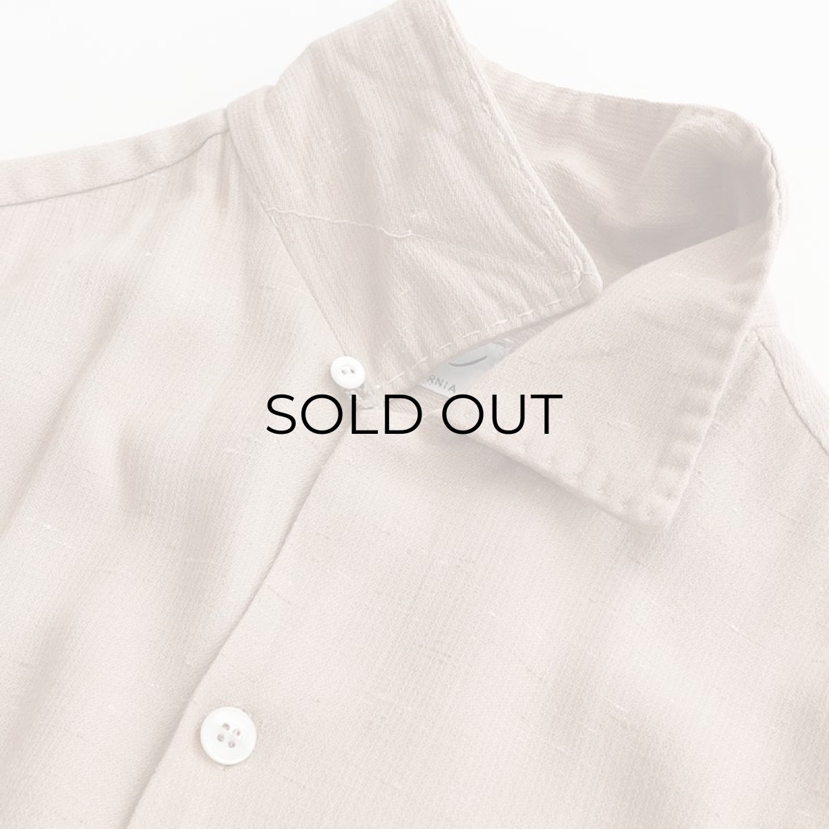画像6: 50's Maler RAYON "KASURI" OPEN COLLAR BOX SHIRT (6)