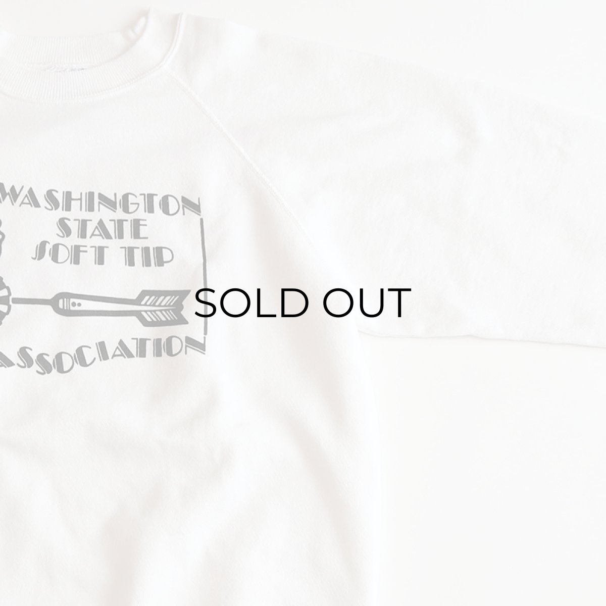 画像3: 〜90's Hanes PRINT CREW NECK SWEAT "WASHINGTON STATE SOFT TIP" "MADE IN USA" (3)