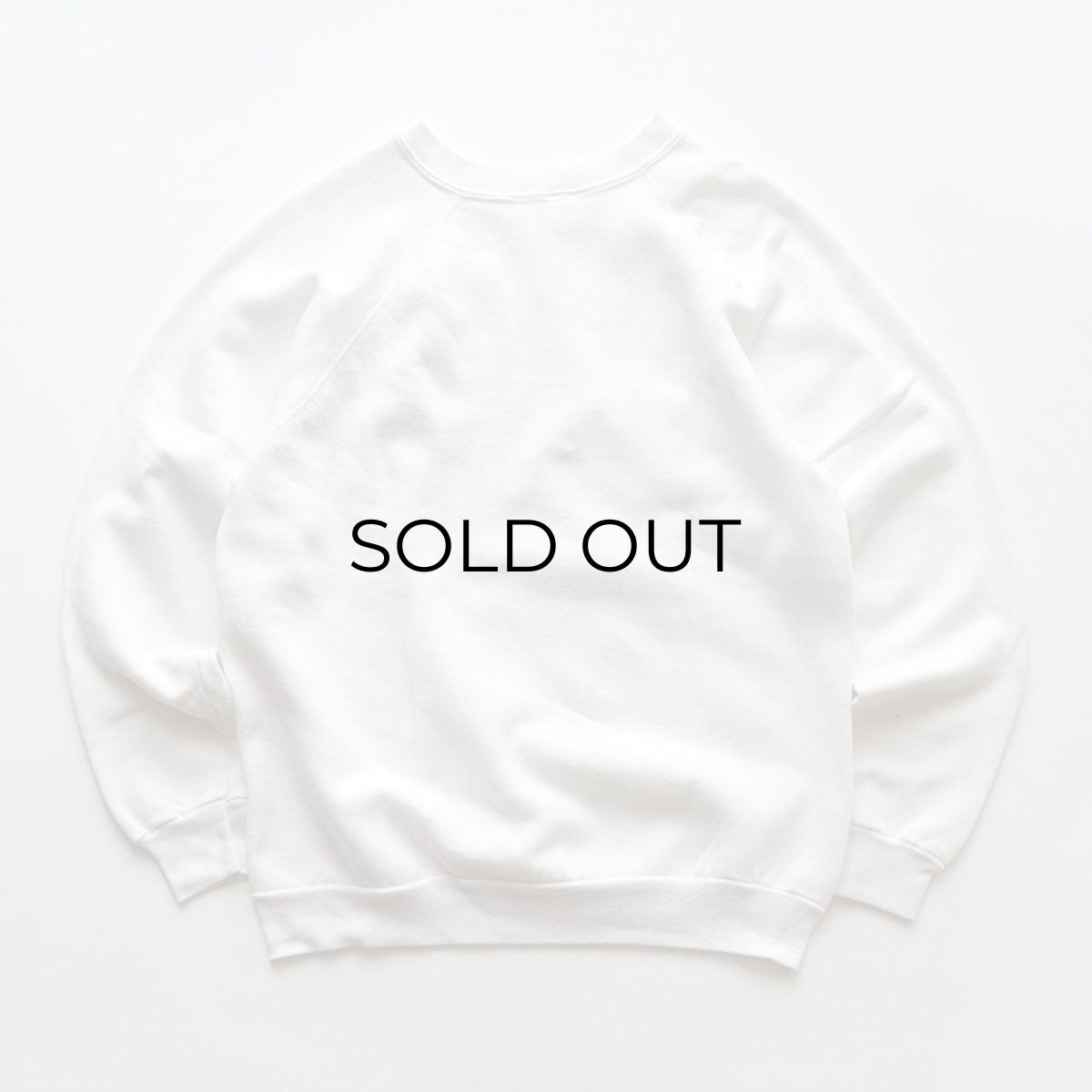 画像2: 〜90's WOLF PUFF PRINT CREW NECK SWEAT "University South Aberdeen" "MADE IN USA" (2)