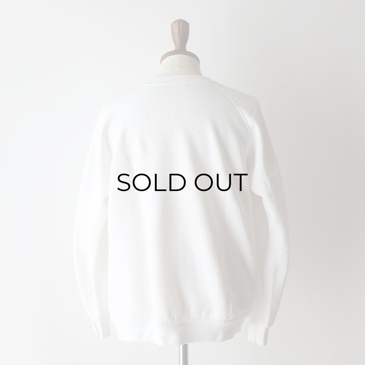 画像14: 〜90's WOLF PUFF PRINT CREW NECK SWEAT "University South Aberdeen" "MADE IN USA" (14)