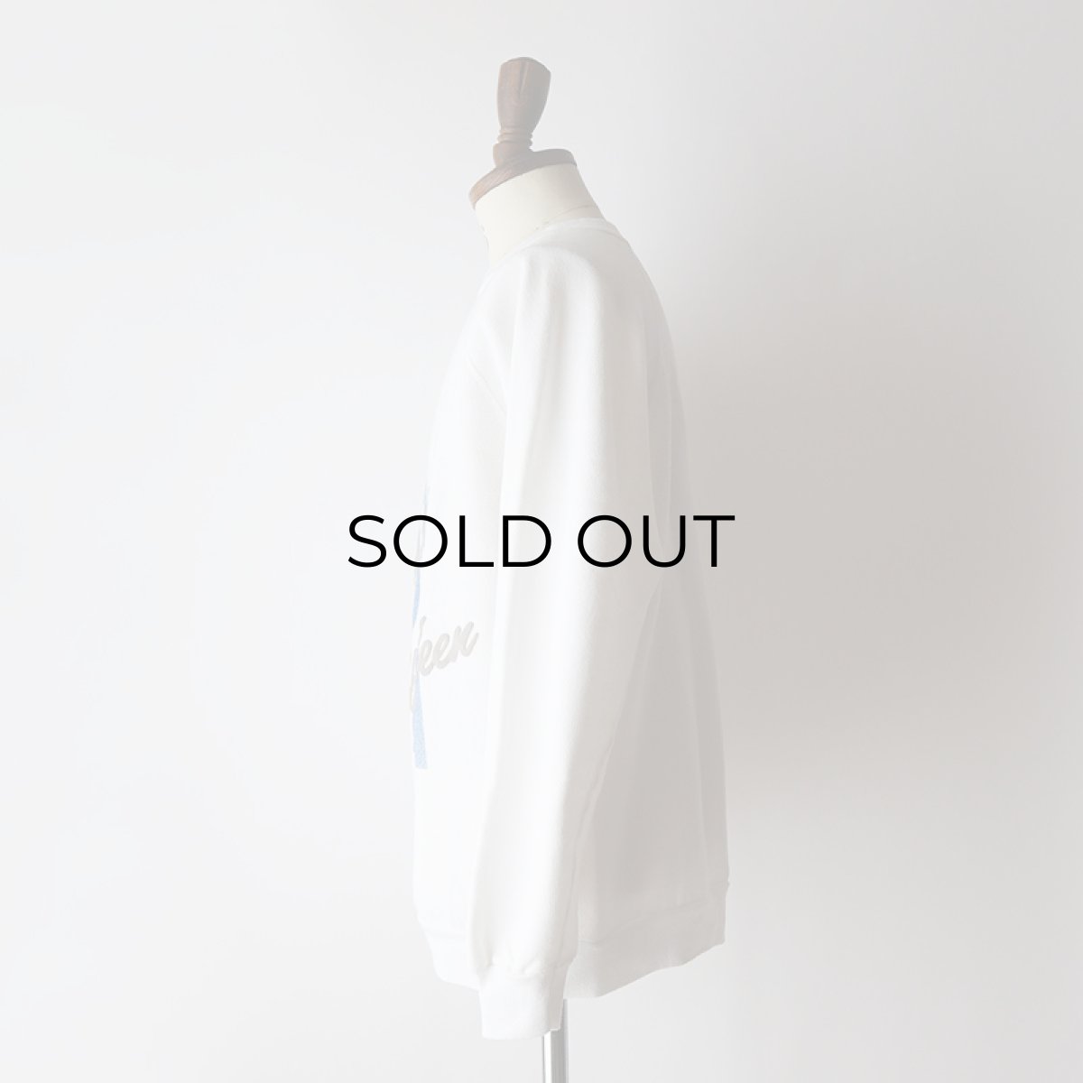 画像13: 〜90's WOLF PUFF PRINT CREW NECK SWEAT "University South Aberdeen" "MADE IN USA" (13)