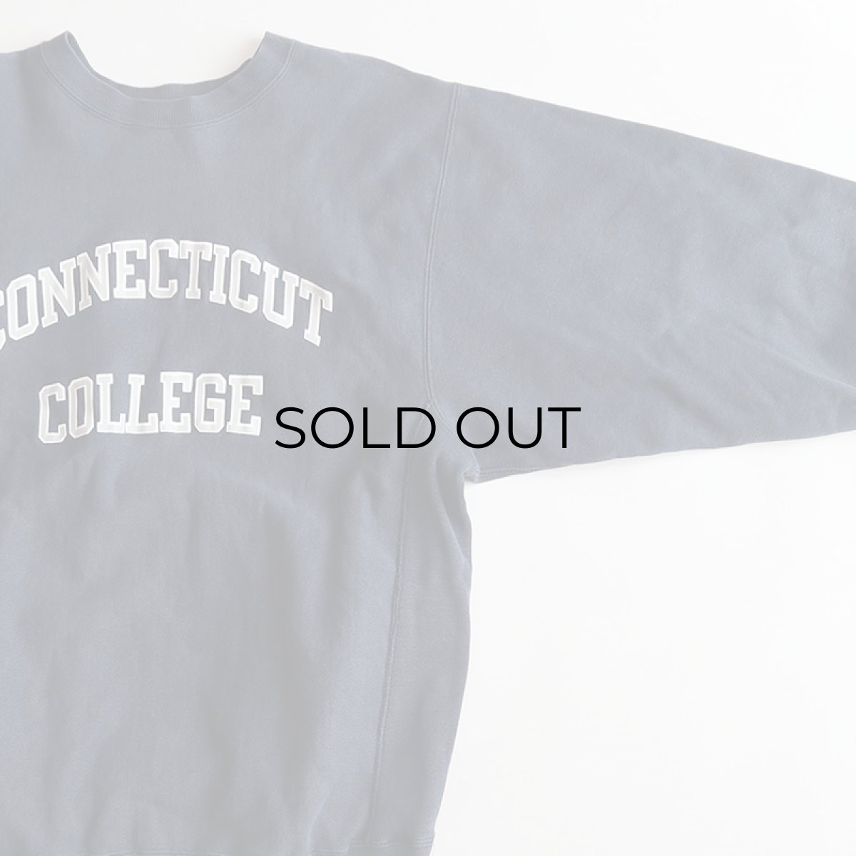 画像4: 90's Champion REVERSE WEAVE PRINT CREW NECK SWEAT  "CONNECTICUT COLLEGE" "MADE IN USA" (4)