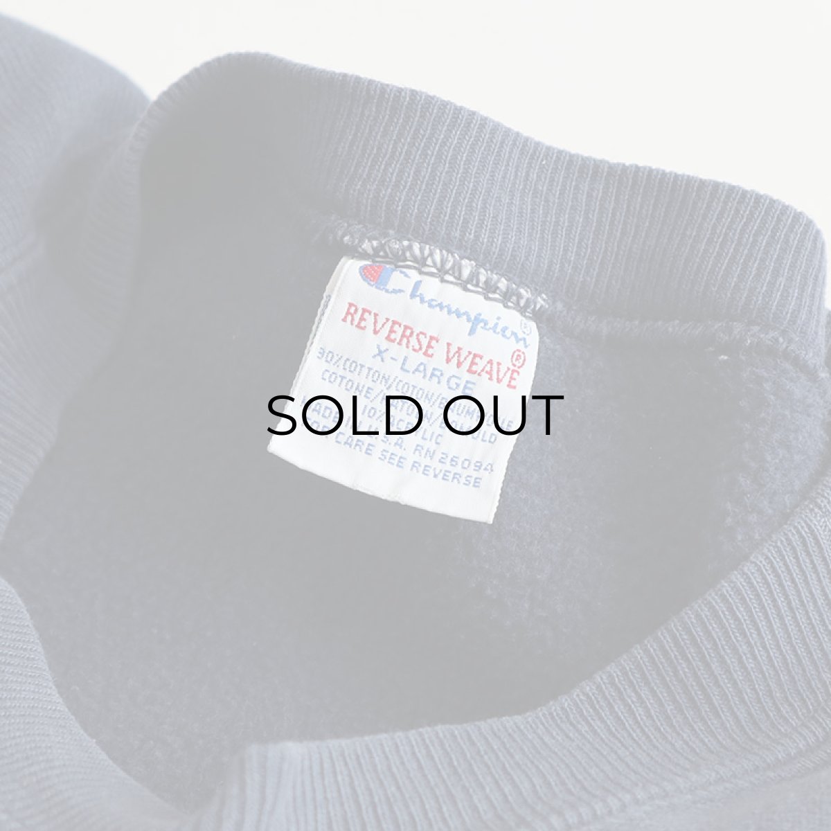 画像7: 90's Champion REVERSE WEAVE PRINT CREW NECK SWEAT  "CONNECTICUT COLLEGE" "MADE IN USA" (7)