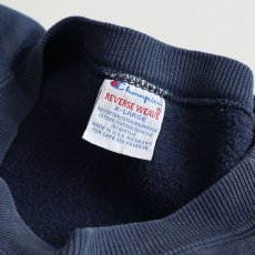 画像7: 90's Champion REVERSE WEAVE PRINT CREW NECK SWEAT  "CONNECTICUT COLLEGE" "MADE IN USA" (7)