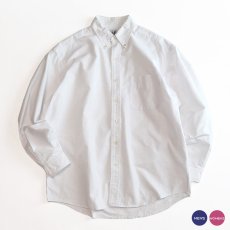 画像1: 90's GAP WHITE COTTON OXFORD B/D SHIRT (1)