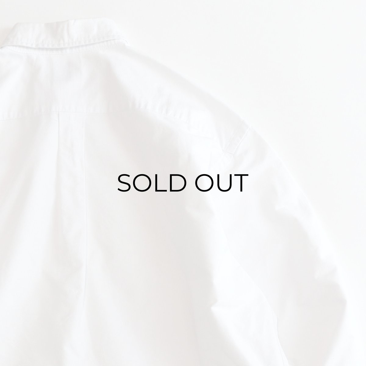 画像5: 90's GAP WHITE COTTON OXFORD B/D SHIRT (5)