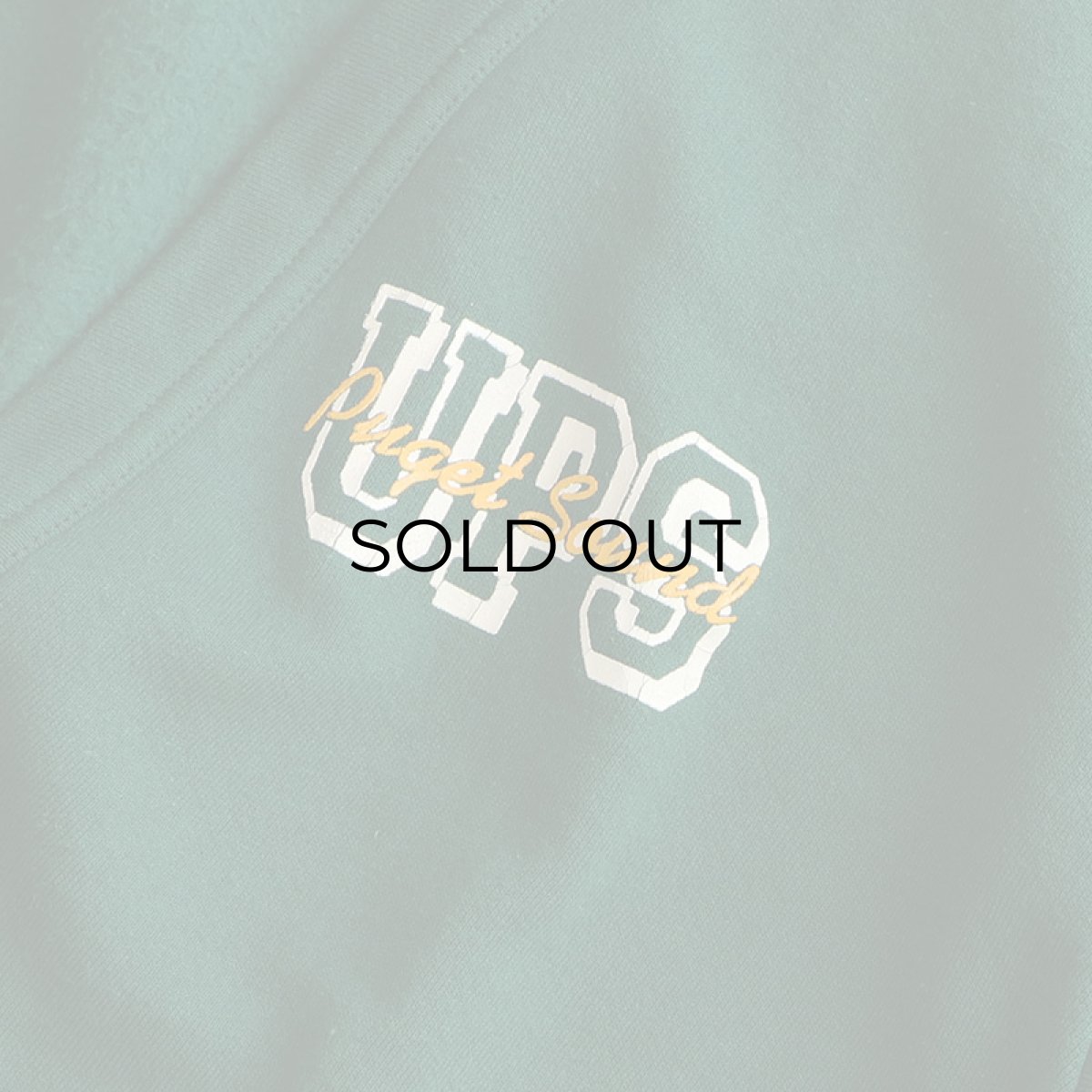 画像5: 〜90's SANTEE sweats PRINT SWEAT CARDIGAN "UPS Puget Sound" "MADE IN USA" (5)