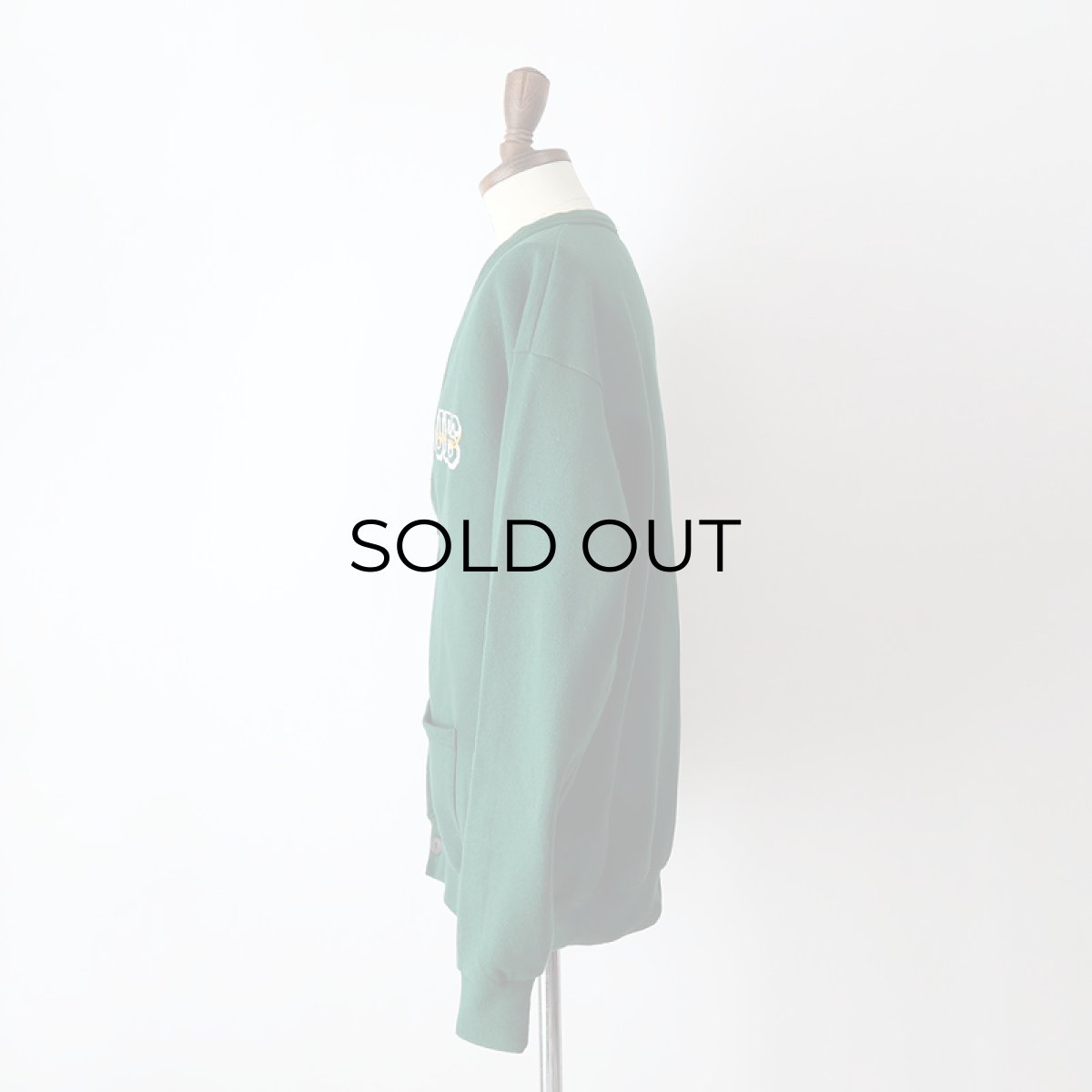 画像8: 〜90's SANTEE sweats PRINT SWEAT CARDIGAN "UPS Puget Sound" "MADE IN USA" (8)