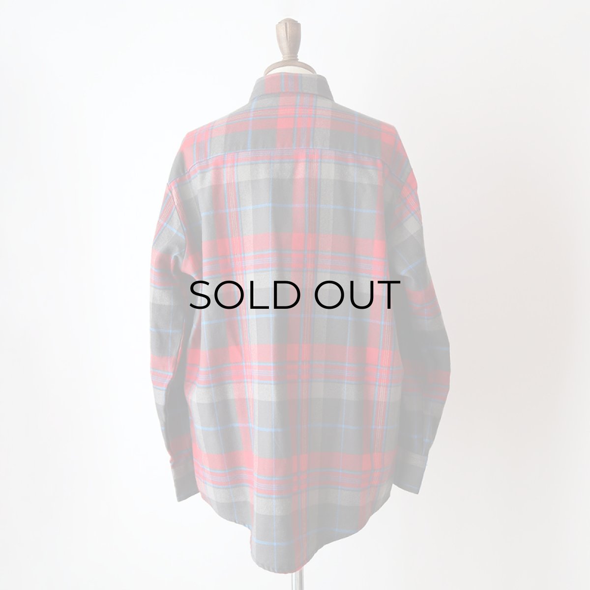 画像11: 80's ST. JOHN'S BAY ACRYLIC CHECK SHIRT (11)