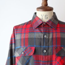 画像8: 80's ST. JOHN'S BAY ACRYLIC CHECK SHIRT (8)