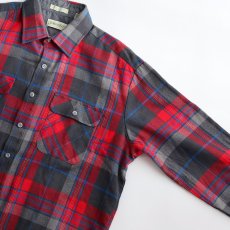 画像4: 80's ST. JOHN'S BAY ACRYLIC CHECK SHIRT (4)