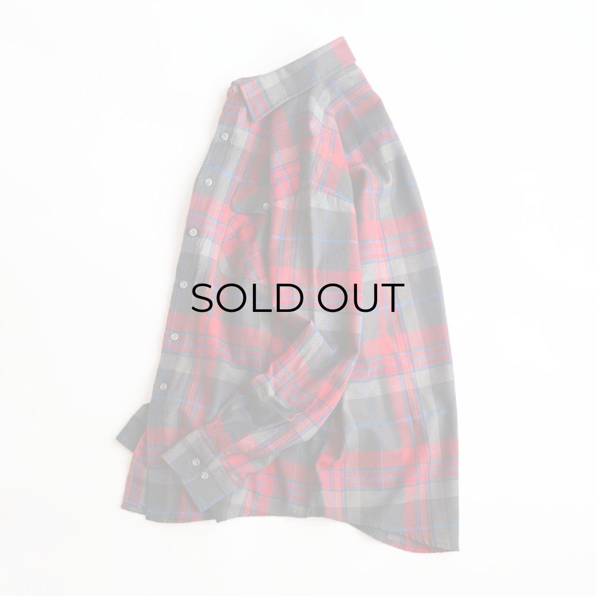 画像2: 80's ST. JOHN'S BAY ACRYLIC CHECK SHIRT (2)