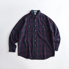 画像1: 〜90's Windridge ACRYLIC CHECK SHIRT (1)