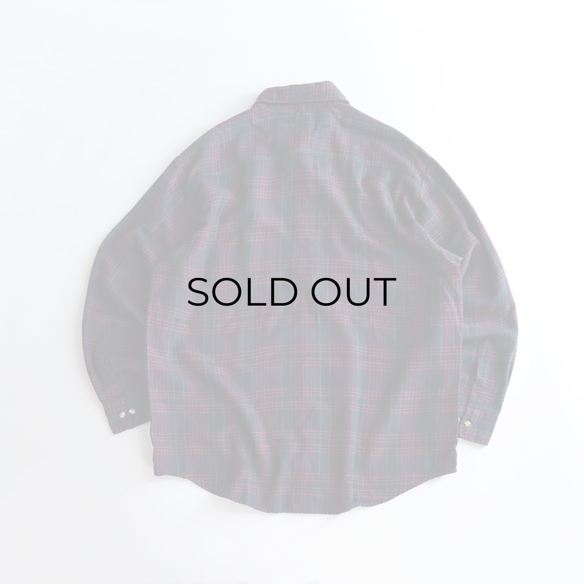 画像2: 〜90's Windridge ACRYLIC CHECK SHIRT (2)