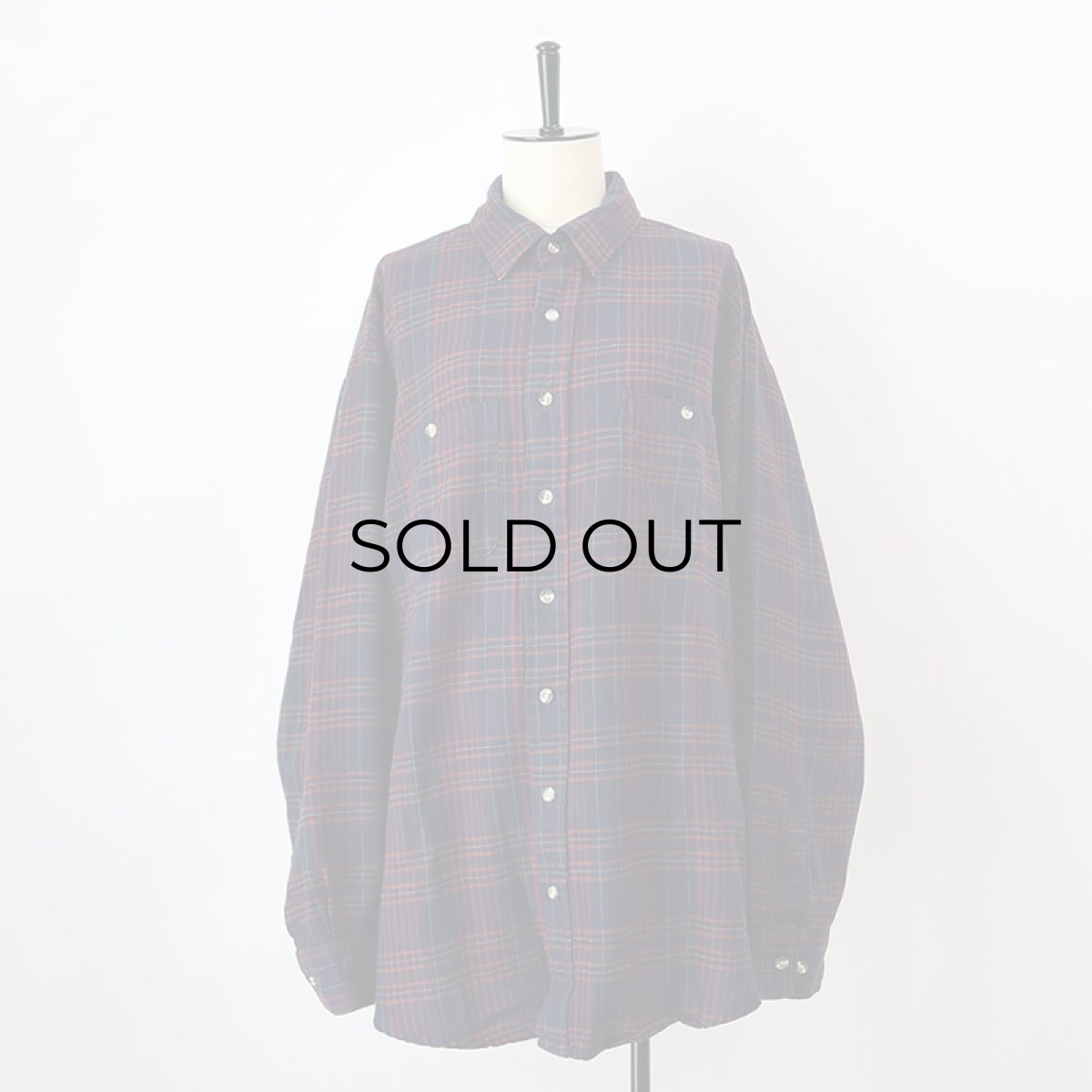 画像11: 〜90's Windridge ACRYLIC CHECK SHIRT (11)