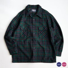画像1: 70's〜 PENDLETON WOOL CHECK BOARD SHIRT (1)