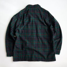 画像3: 70's〜 PENDLETON WOOL CHECK BOARD SHIRT (3)