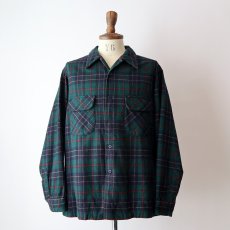 画像10: 70's〜 PENDLETON WOOL CHECK BOARD SHIRT (10)