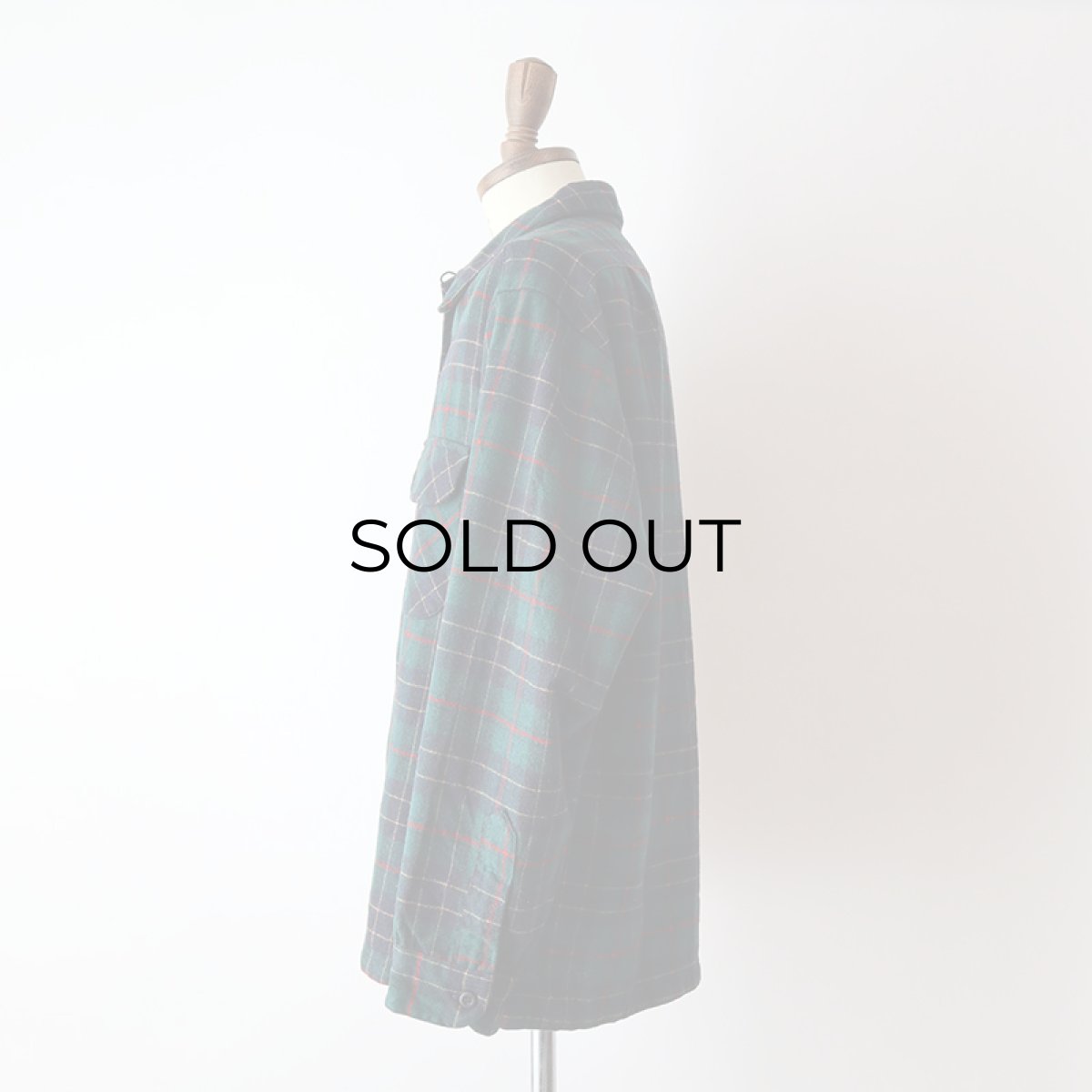 画像11: 70's〜 PENDLETON WOOL CHECK BOARD SHIRT (11)