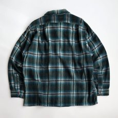 画像3: 70's〜 PENDLETON WOOL CHECK BOARD SHIRT (3)