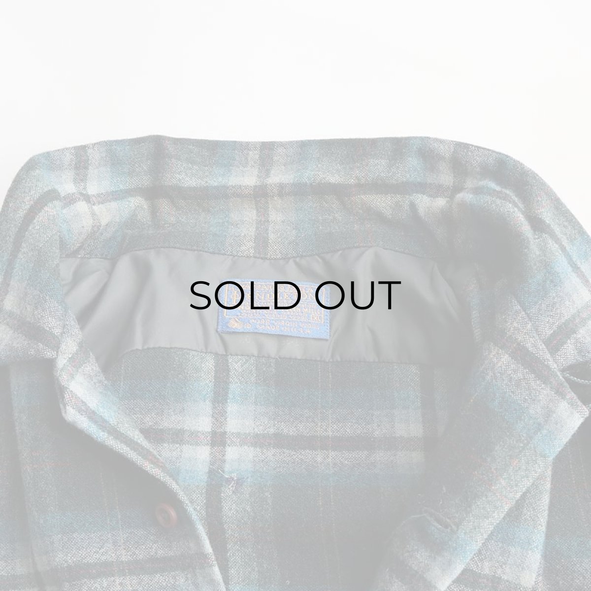 画像10: 70's〜 PENDLETON WOOL CHECK BOARD SHIRT (10)