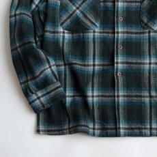 画像5: 70's〜 PENDLETON WOOL CHECK BOARD SHIRT (5)