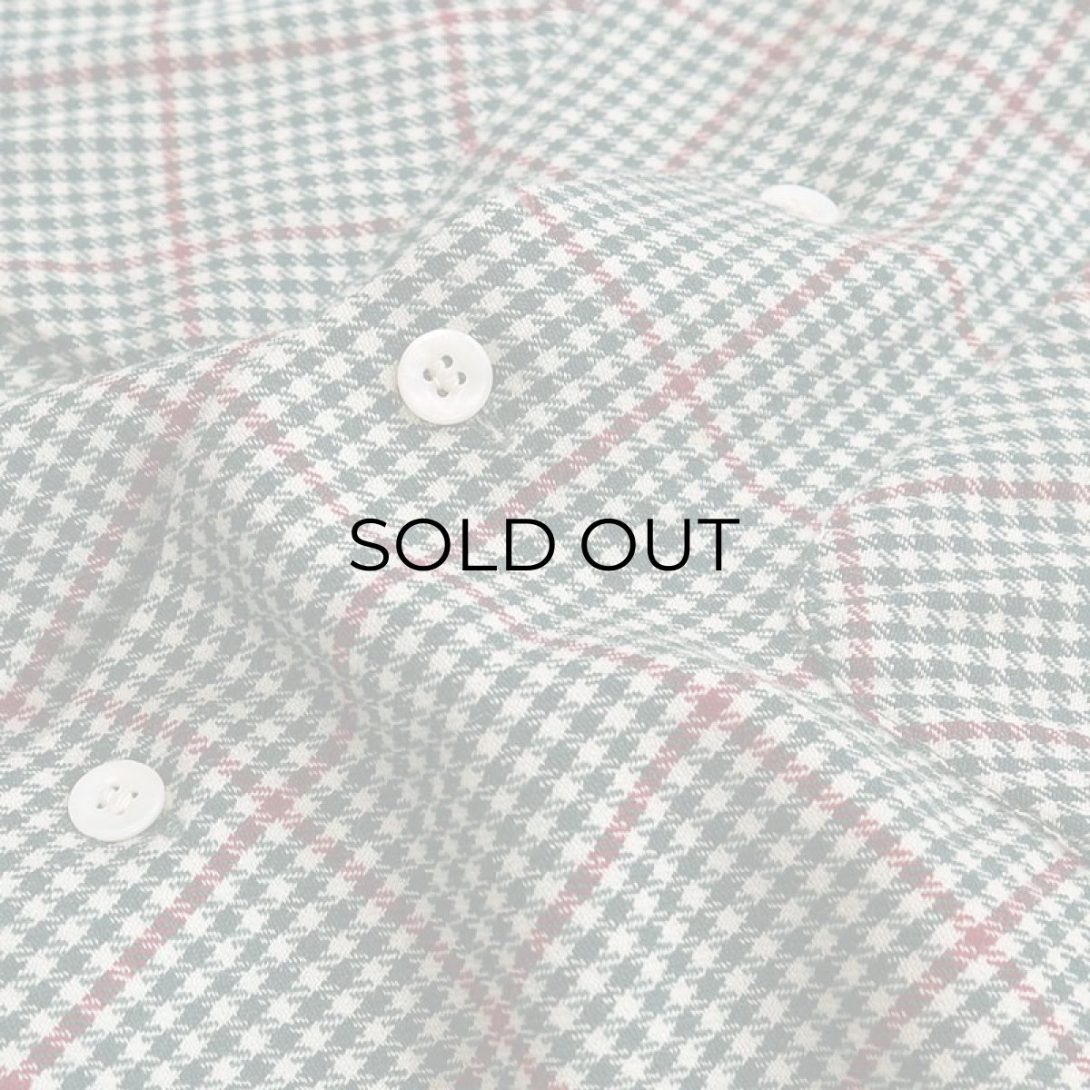 画像7: 40's BRENT WOOL CHECK OPEN COLLAR BOX SHIRT "MINT CONDITION" (7)