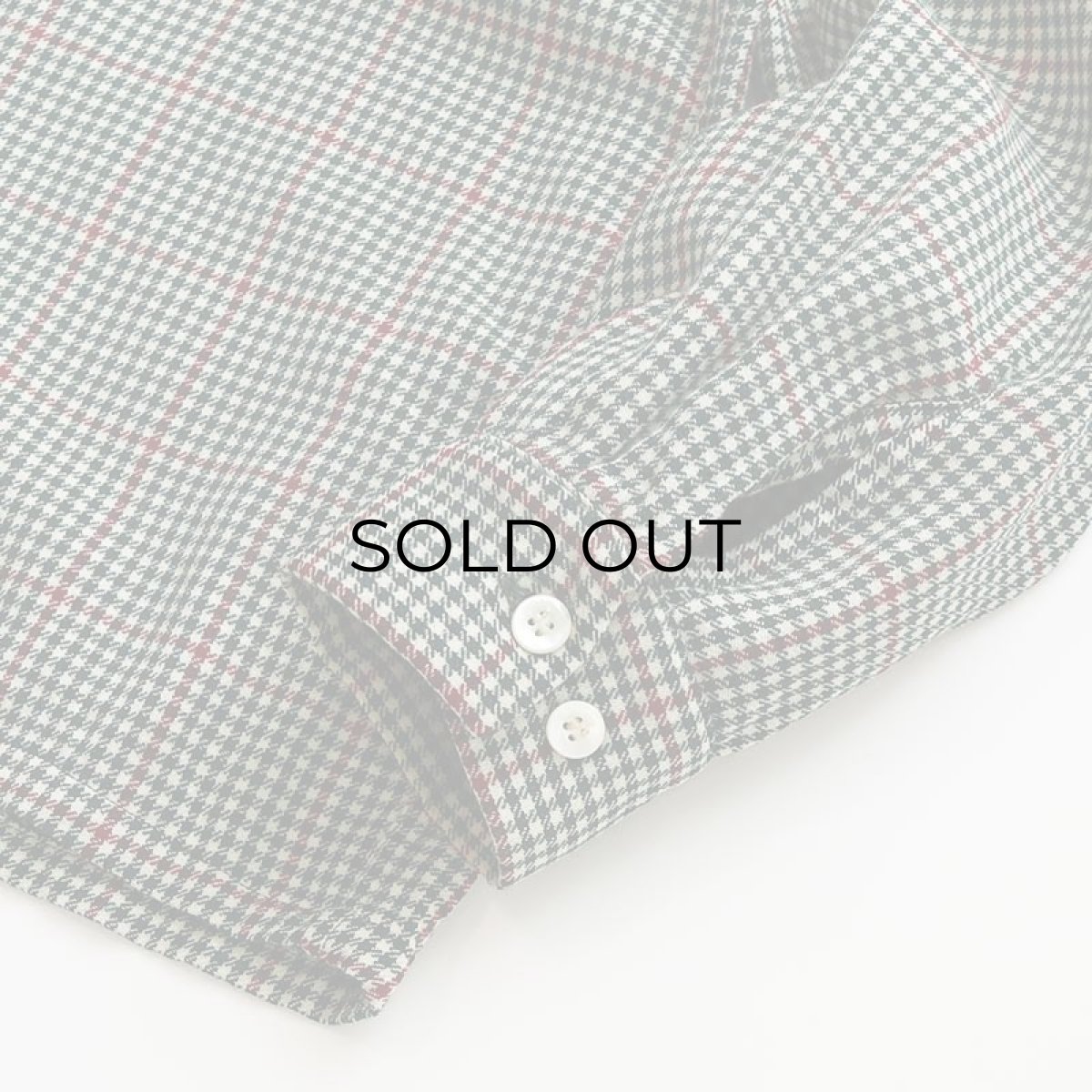 画像6: 40's BRENT WOOL CHECK OPEN COLLAR BOX SHIRT "MINT CONDITION" (6)