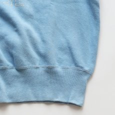 画像4: 〜60's UNKNOWN BRAND COTTON FLOCK PRINT S/S CREW NECK SWEAT "ΔΣΦ" (4)