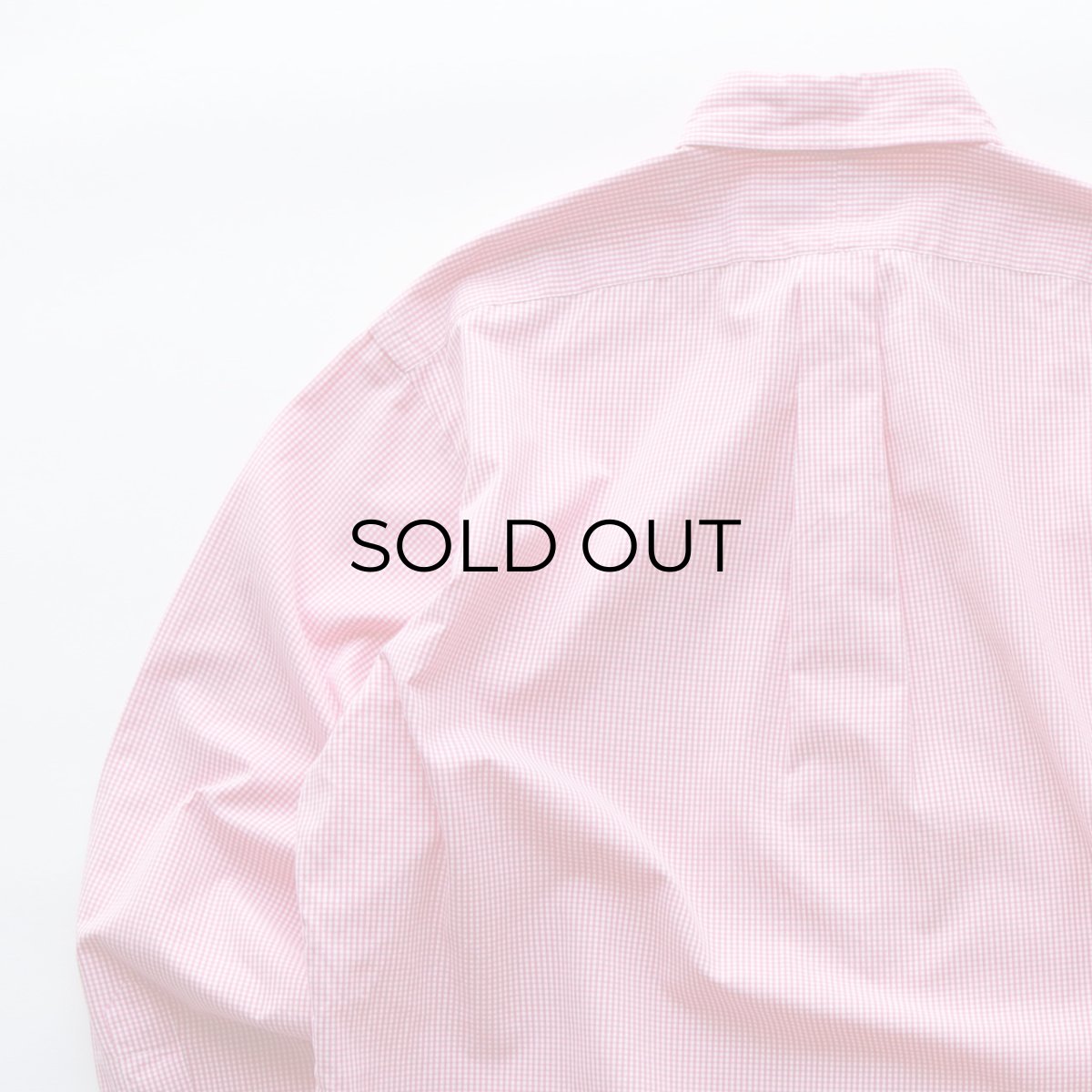 画像5: 00's Ralph Lauren COTTON GINGHAM CHECK B/D SHIRT (5)