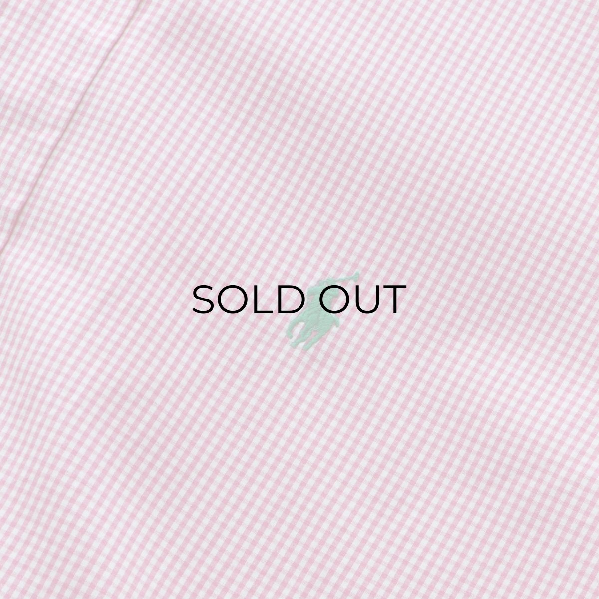 画像7: 00's Ralph Lauren COTTON GINGHAM CHECK B/D SHIRT (7)