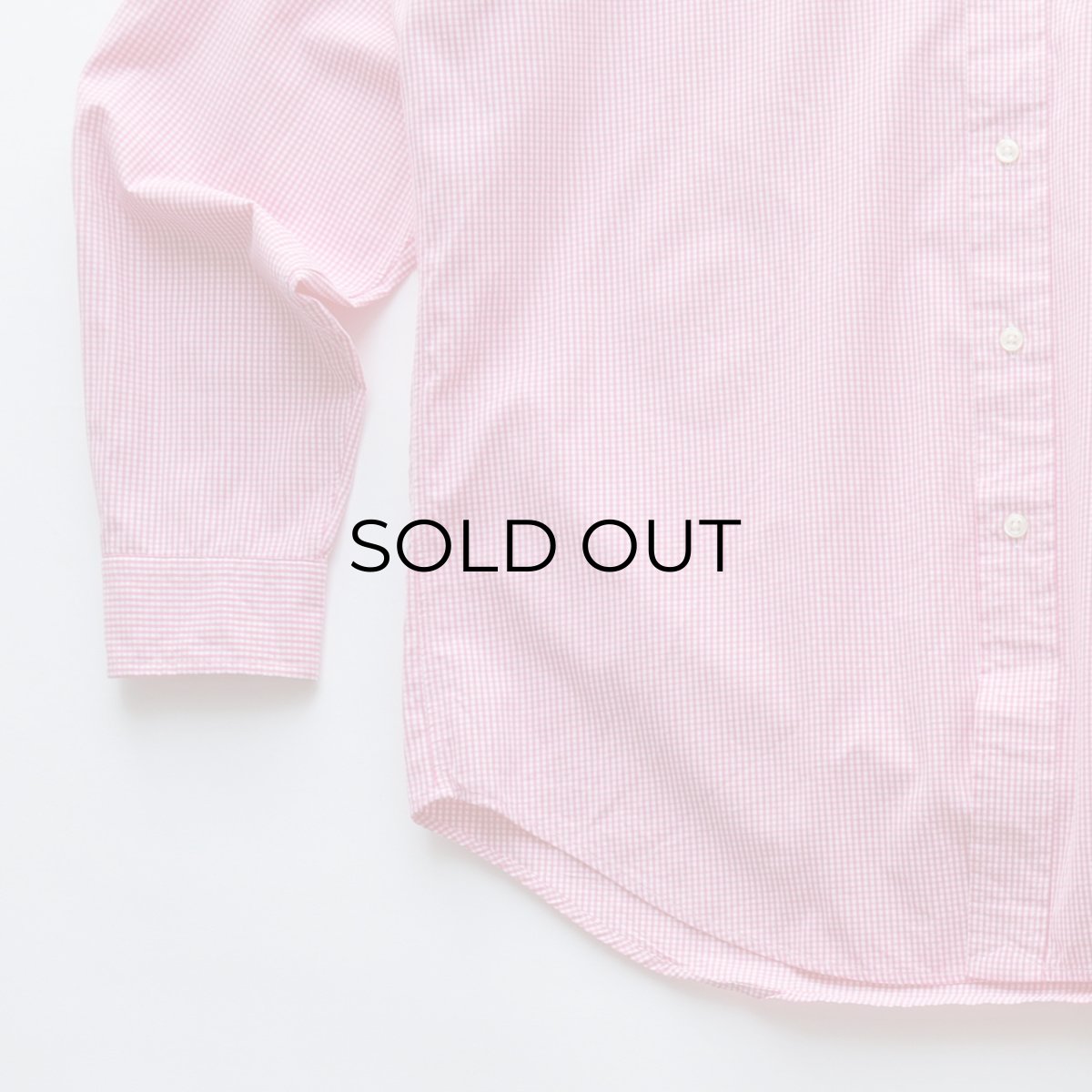 画像4: 00's Ralph Lauren COTTON GINGHAM CHECK B/D SHIRT (4)