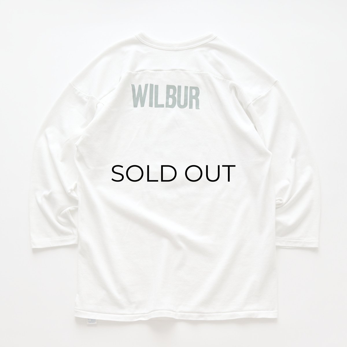 画像3: 80's RUSSELL W-PRINT CROPPED SLEEVE V NECK FOOTBALL TEE "VASHON SENIORS 1986" (3)